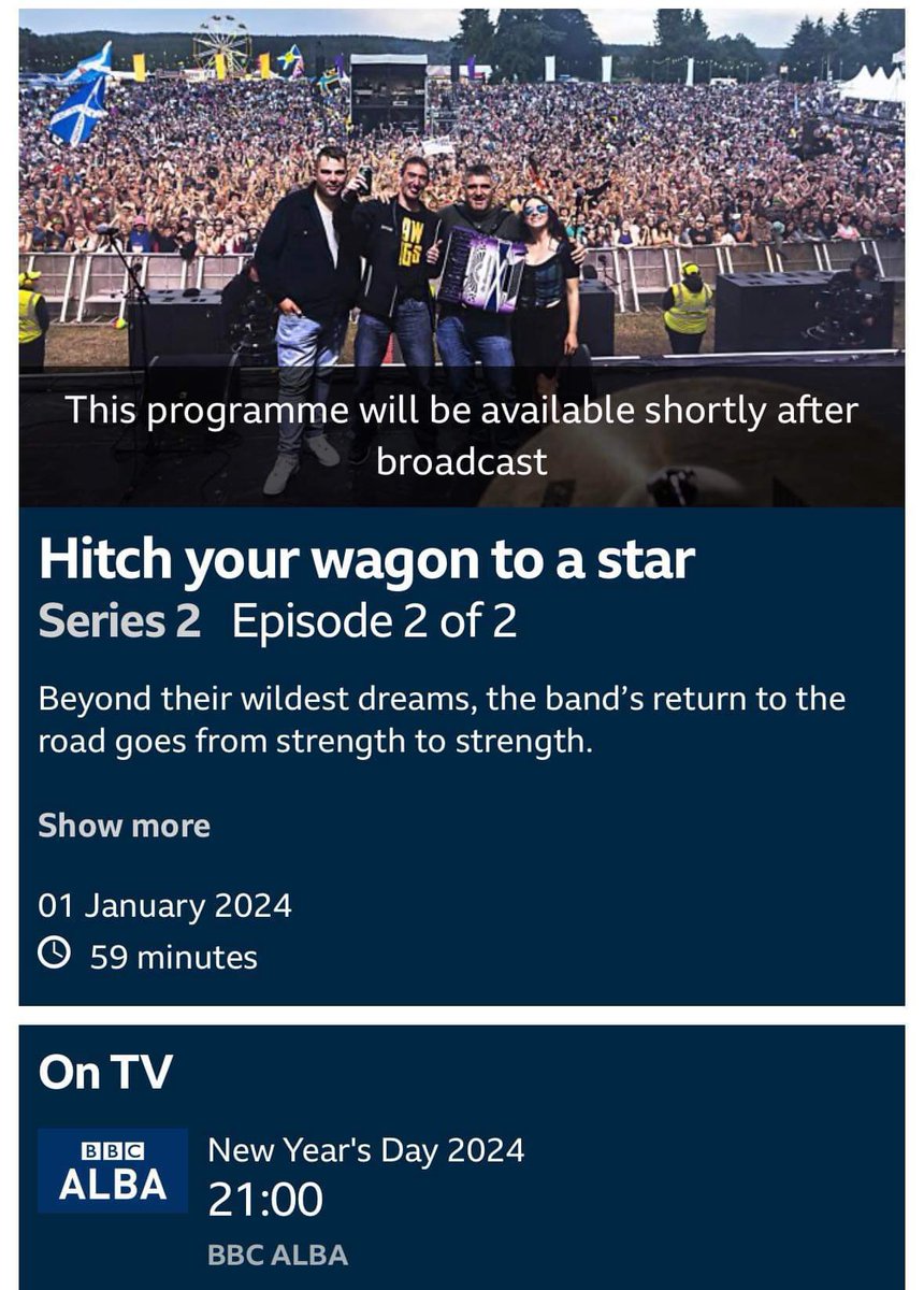 Spread the word, Peat &amp; Diesel are coming back to your screens this festive season with two new documentaries on BBC ALBA as MacTV continue to follow the bands journey. Share with your friends and family and make sure you watch on the night. 🎬📽️🍿

<a href="/bbcalba/">BBC ALBA</a> 
<a href="/mac_tbh/">MacTV</a>