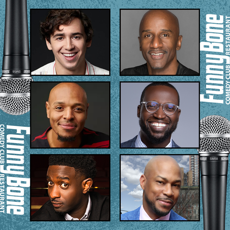 The Improv is now the Funny Bone! Damon Williams, Marcello Hernandez, Tony Baker, Mike Goodwin, Finesse Mitchell, Desi Banks & many more coming soon!