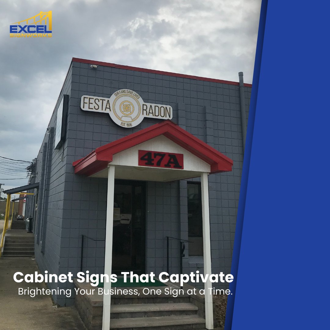 Your brand deserves to be displayed in the best light. 

Cast a spotlight on your brand today with the perfect cabinet sign. 

📞 412-586-7361 
 
🌐 excelsignworks.com 

📧 info@excelsignworks.com 

#CustomSigns #DreamDesign #ExcelSignWorks #InteriorSigns #ExteriorSigns