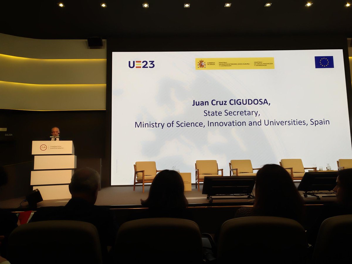MasScience (@masscience) on Twitter photo Apuesta <a href="/CienciaGob/">Ministerio de Ciencia, Innovación y Universidades</a> por un Marco europeo de diplomacia científica que refuerce la cooperación en ciencia en la UE. El secretario de Estado de Ciencia, Innovación y Universidades,<a href="/CigudosaJuan/">Juan Cruz Cigudosa</a> apoya en #EUSciDipMadrid #EU2023ES Apuesta <a href="/CienciaGob/">Ministerio de Ciencia, Innovación y Universidades</a> por un Marco europeo de diplomacia científica que refuerce la cooperación en ciencia en la UE. El secretario de Estado de Ciencia, Innovación y Universidades,<a href="/CigudosaJuan/">Juan Cruz Cigudosa</a> apoya en #EUSciDipMadrid #EU2023ES