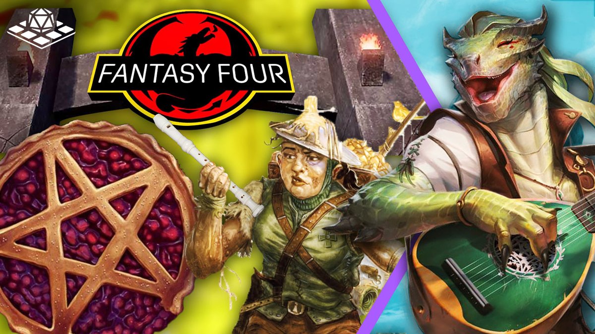 Eat, Play, Pretend you're okay. | Fantasy Four 😅 Tabletop News host @BrianaDeCoster brings us 4 #ActualPlay clips from the #TTRPG world! Featuring @panictable, @STREAMQUEENSnet, @hoard_of_tales & @_DFND_ on #FantasyFour! youtu.be/8H3OuY810cc?ut…
