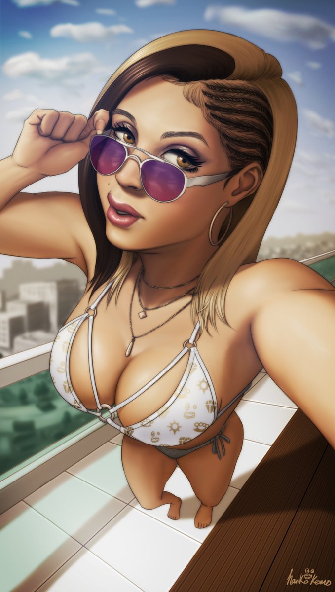 It's not Lucia but it was a nice excuse to try out some perspective work. #gta6