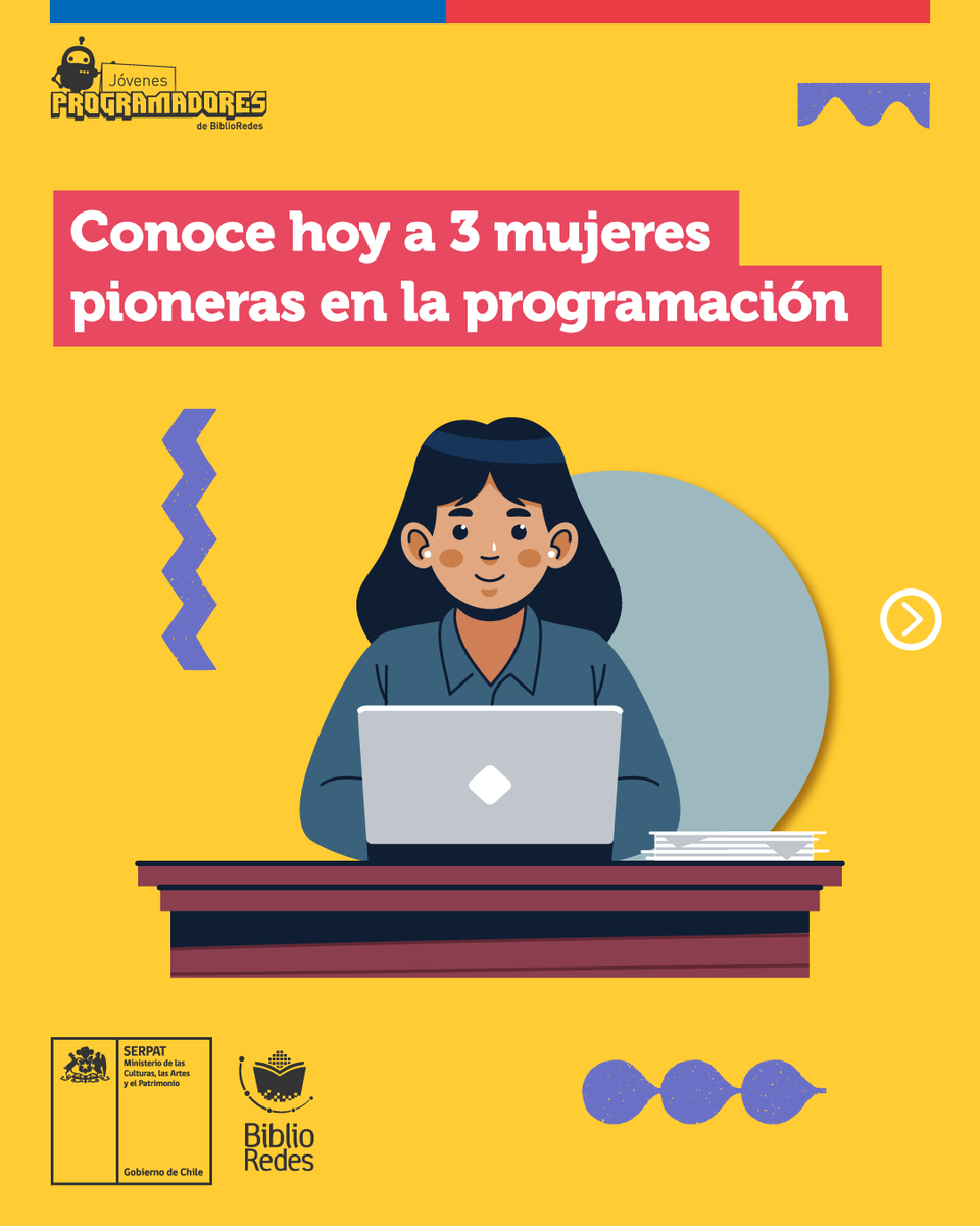 JProgramadores's tweet image. ¿Ya lo sabías? Estas mujeres han dejado una marca indeleble en la historia de la programación y la informática🙌.
Contamos con un curso online y gratuito sobre la historia de las mujeres en la programación➡️ jovenesprogramadores.cl