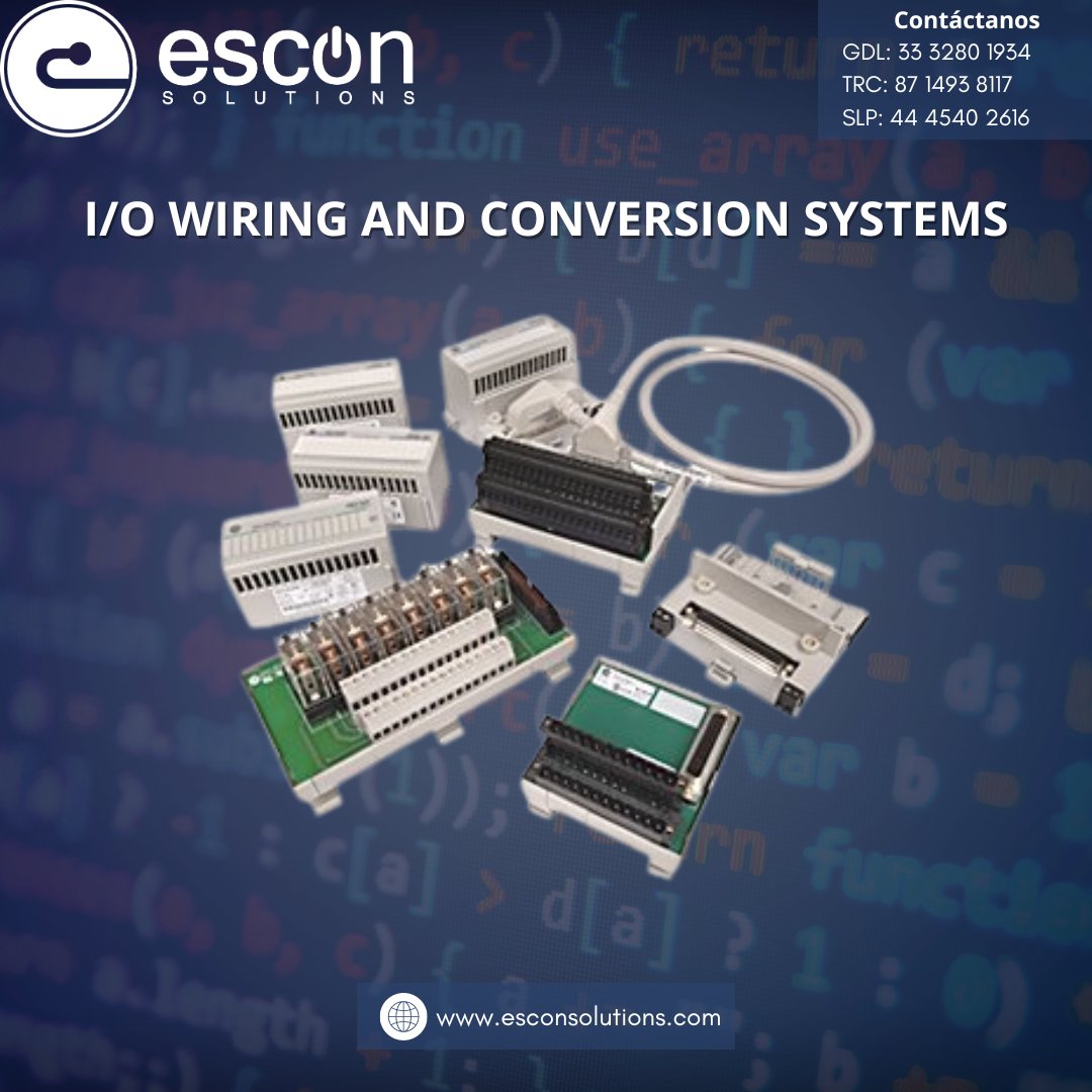 EsconSolutions's tweet image. Actualiza tus sistemas sin complicaciones. Admite conversiones de SLC™ 500 a CompactLogix® 5380 y 5069 Compact I/O, así como de sistemas 1771 PLC-5® a E/S 1756 ControlLogix®. Mantén tu maquinaria al día con la última tecnología sin esfuerzo.

#ESCON #Solutions #ConversionSystems