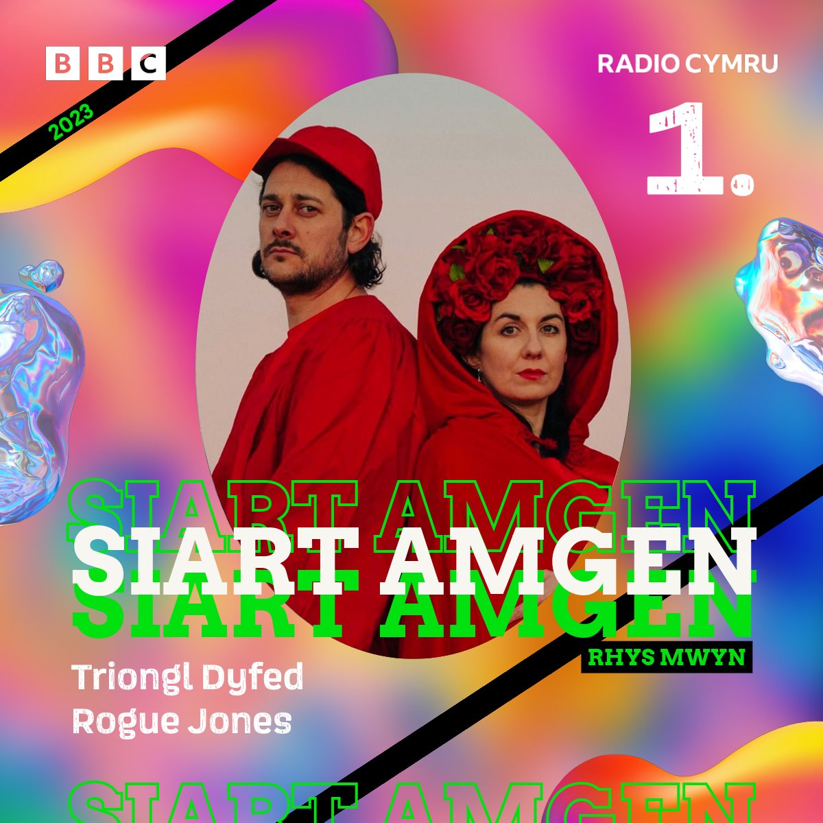 Llongyfarchiadau 🎉 Yn cyrraedd brig #SiartAmgen2023 mae @Rogue_Jones gyda 'Triongl Dyfed' Gallwch wrando ar y siart gyfan ar BBC Sounds. Chwiliwch am 'Rhys Mwyn' @therealrhysmwyn