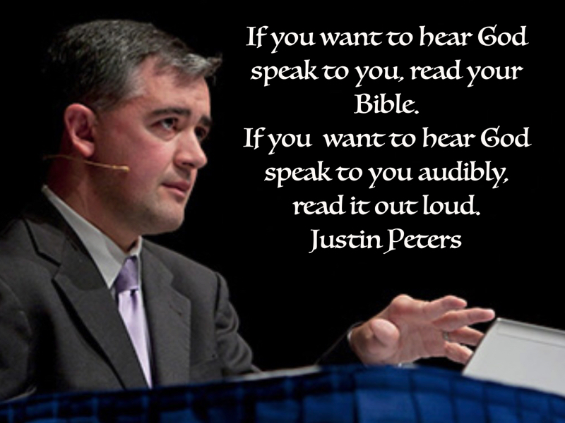 #JustinPeters, #NoNewProphecy, #HearingGod, #ReadYourBible #HearingFromGod #prophecy, #HearingGodsVoice #scripturestudy
