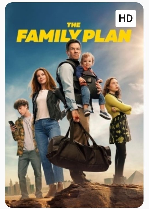 5 ⭐ 

#TheFamilyPlan 
starring #MarkWahlberg #MichelleMonaghan