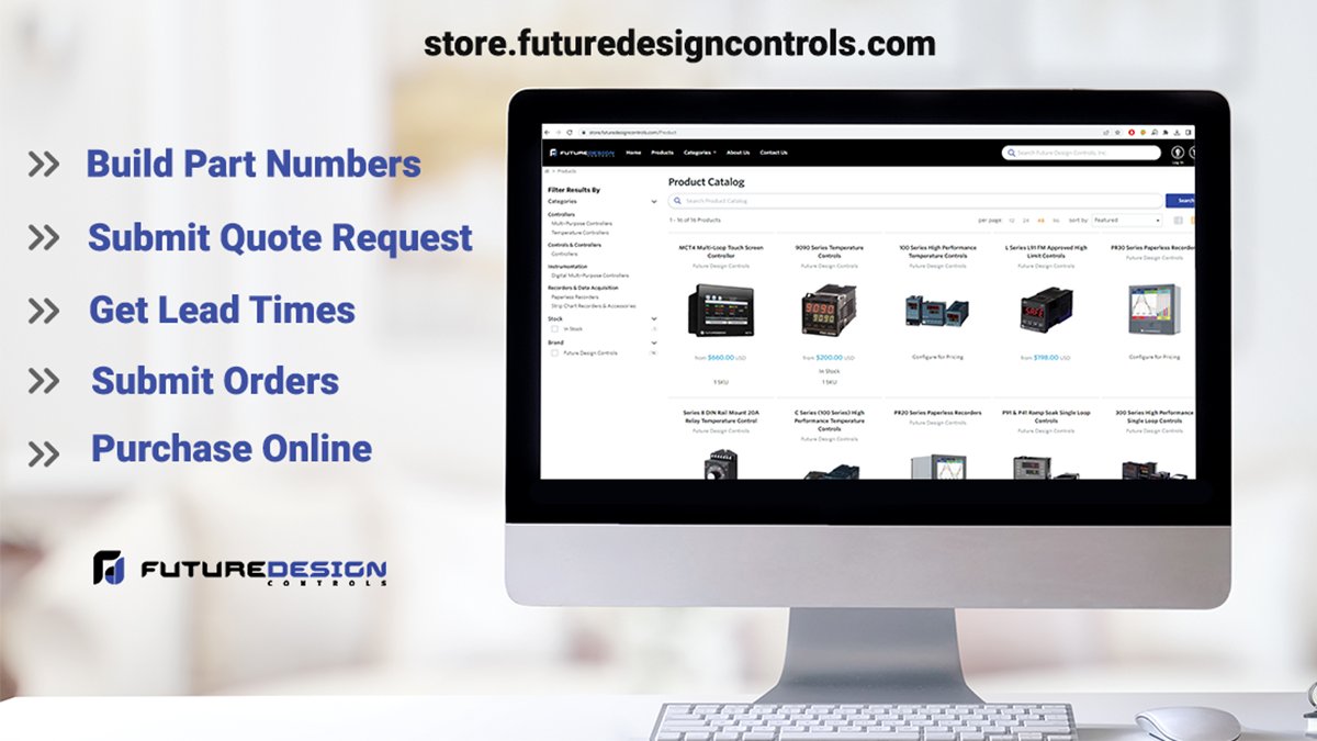 FutureDesignC's tweet image. FDC has launched an online store for our customer&apos;s convenience.
store.futuredesigncontrols.com/Product

#customerService #Industrial #Controls #Automate