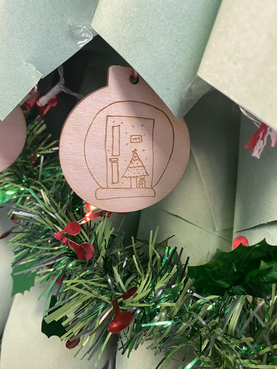 ClevedenDT (@clevedentech) on Twitter photo Pupils were given the task to design baubles for the tree. This one was the inspo for our door design <a href="/ClevedenSec42/">Cleveden Secondary School</a> Pupils were given the task to design baubles for the tree. This one was the inspo for our door design <a href="/ClevedenSec42/">Cleveden Secondary School</a>