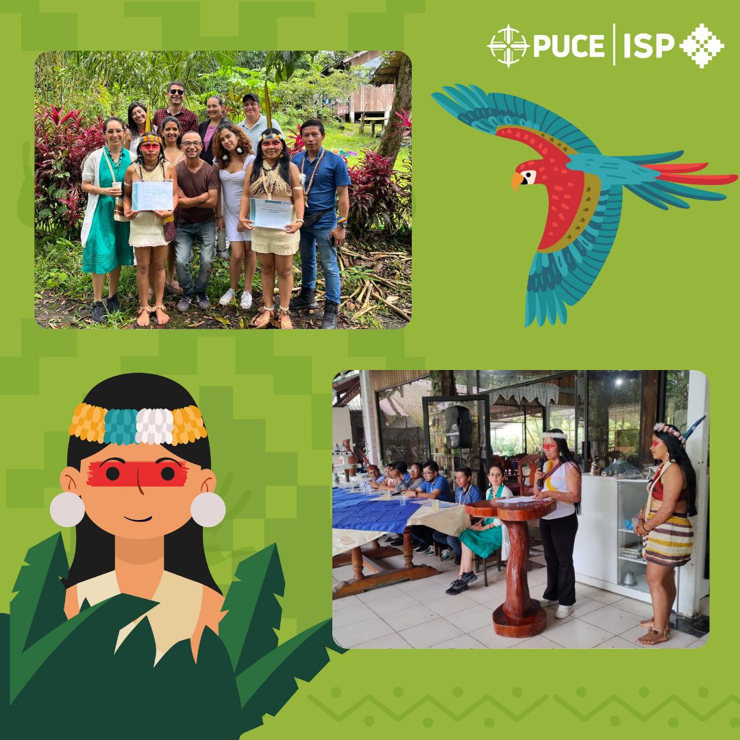 Este 4 de diciembre se graduaron 21 estudiantes Waorani de Pastaza, Napo y Orellana que fueron parte del proyecto de “Formación de Líderes de Salud Waorani” estructurado por el <a href="/IspPuce/">ISP PUCE</a>  donde adquirieron herramientas para ser líderes promotores de la salud de sus comunidades.