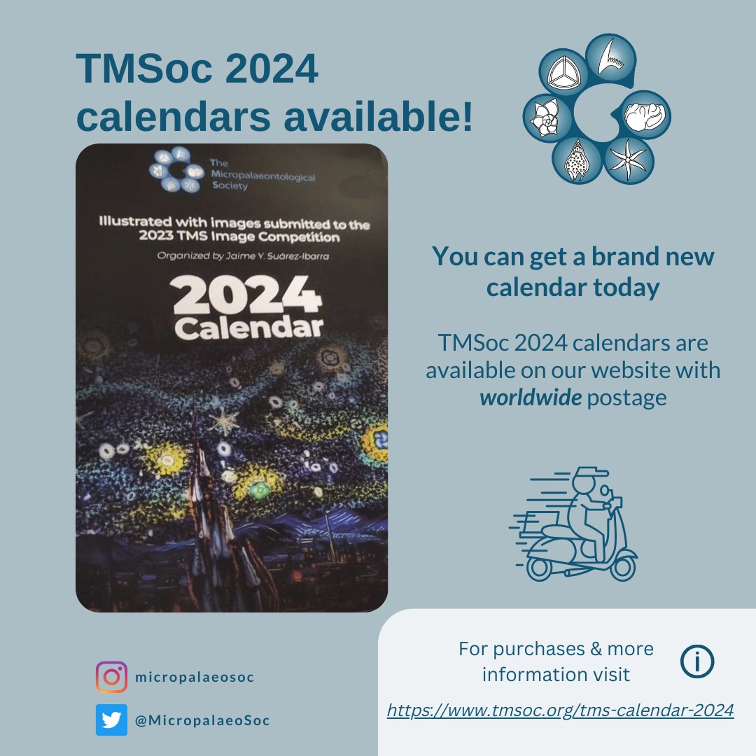 The new TMS calendar includes worldwide delivery and you can check it on our website: tmsoc.org/tms-calendar-2…