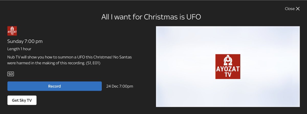 Mark Christopher Lee (@the_king_of_ufo) on Twitter photo coming on Xmas Eve a <a href="/tv_nub/">NubTV</a> special 7pm - we actually summon a UFO to rural herts
on @ayozattv Channel 186 on <a href="/skytv/">Sky TV</a>
<a href="/dailystar/">Daily Star</a> <a href="/Daily_Express/">Daily Express</a>
trailer here:
youtu.be/yLr0P-mjs0w?si… coming on Xmas Eve a <a href="/tv_nub/">NubTV</a> special 7pm - we actually summon a UFO to rural herts
on @ayozattv Channel 186 on <a href="/skytv/">Sky TV</a>
<a href="/dailystar/">Daily Star</a> <a href="/Daily_Express/">Daily Express</a>
trailer here:
youtu.be/yLr0P-mjs0w?si…