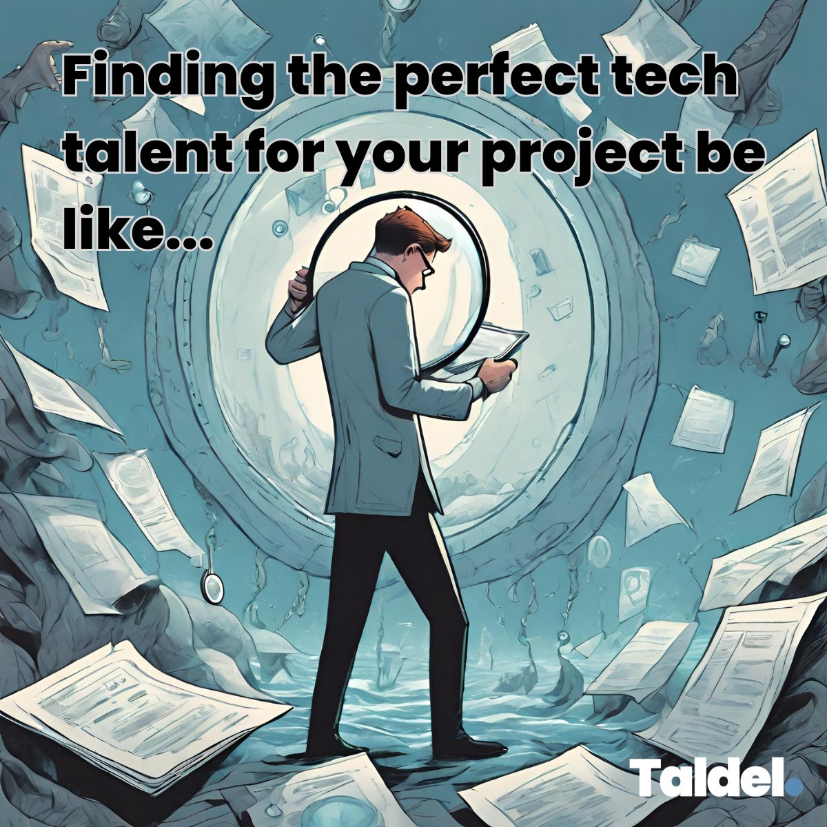 Searching for the right tech talent can feel like diving into a pool of code. Our tech consultancy and resource services are here to make the process smoother. Let's build something great together!

#techrecruitment #talentacquisition #hiring #offshoring #pods #taldel