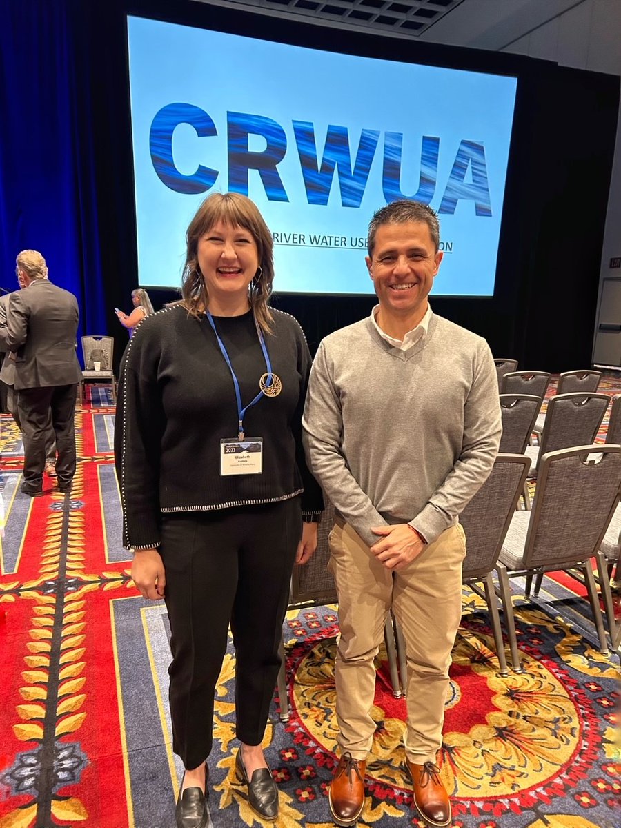 Graduate Program of Hydrologic Sciences (@nevada_water) on Twitter photo Count us in! JulianC & <a href="/EAKoebele/">Elizabeth Koebele</a> attended talks by leading Colorado River decision-makers at federal, state, Tribal, and international levels #CRWUA2023. Find out more at crwua.org. <a href="/CRWUA_water/">Colorado River Water Users Association</a> <a href="/unrpolisci/">UNR Political Science</a> <a href="/UNRScience/">College of Science at the Uni. of Nevada, Reno</a> <a href="/UNRGradSchool/">UNR Graduate School</a> #gphs #NevadaWater Count us in! JulianC & <a href="/EAKoebele/">Elizabeth Koebele</a> attended talks by leading Colorado River decision-makers at federal, state, Tribal, and international levels #CRWUA2023. Find out more at crwua.org. <a href="/CRWUA_water/">Colorado River Water Users Association</a> <a href="/unrpolisci/">UNR Political Science</a> <a href="/UNRScience/">College of Science at the Uni. of Nevada, Reno</a> <a href="/UNRGradSchool/">UNR Graduate School</a> #gphs #NevadaWater