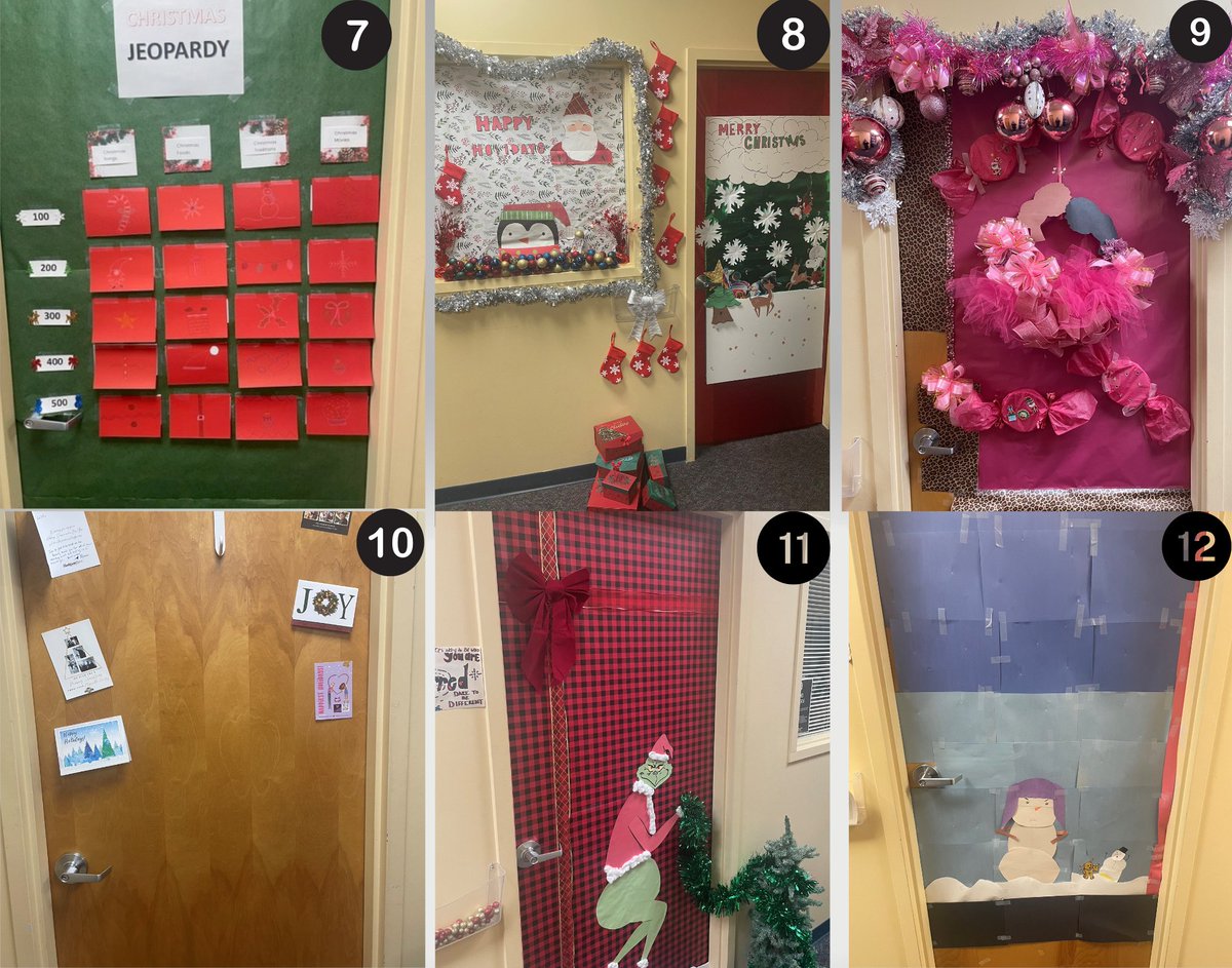 🚪✨ Exciting News at Compass House! Our Annual Holiday Door Contest is LIVE! 🗳 Vote for your favorite door by commenting with the door number below. Our dedicated team serving homeless youth in WNY got creative, bringing holiday spirit to our office. 🎄
