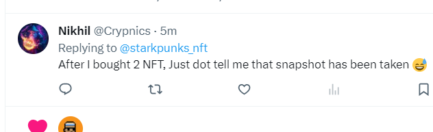 starkpunks_nft's tweet image. "has the snapshot for the 21% $PUNK airdrop been taken already?"

-&amp;gt; NOT YET

but soon.