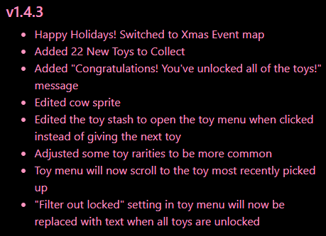 Happy Holidays, everyone! ^^ Luminous Kingdom has updated, with its annual Xmas Event!
#LuminousKingdom #PonyTownCustomServer