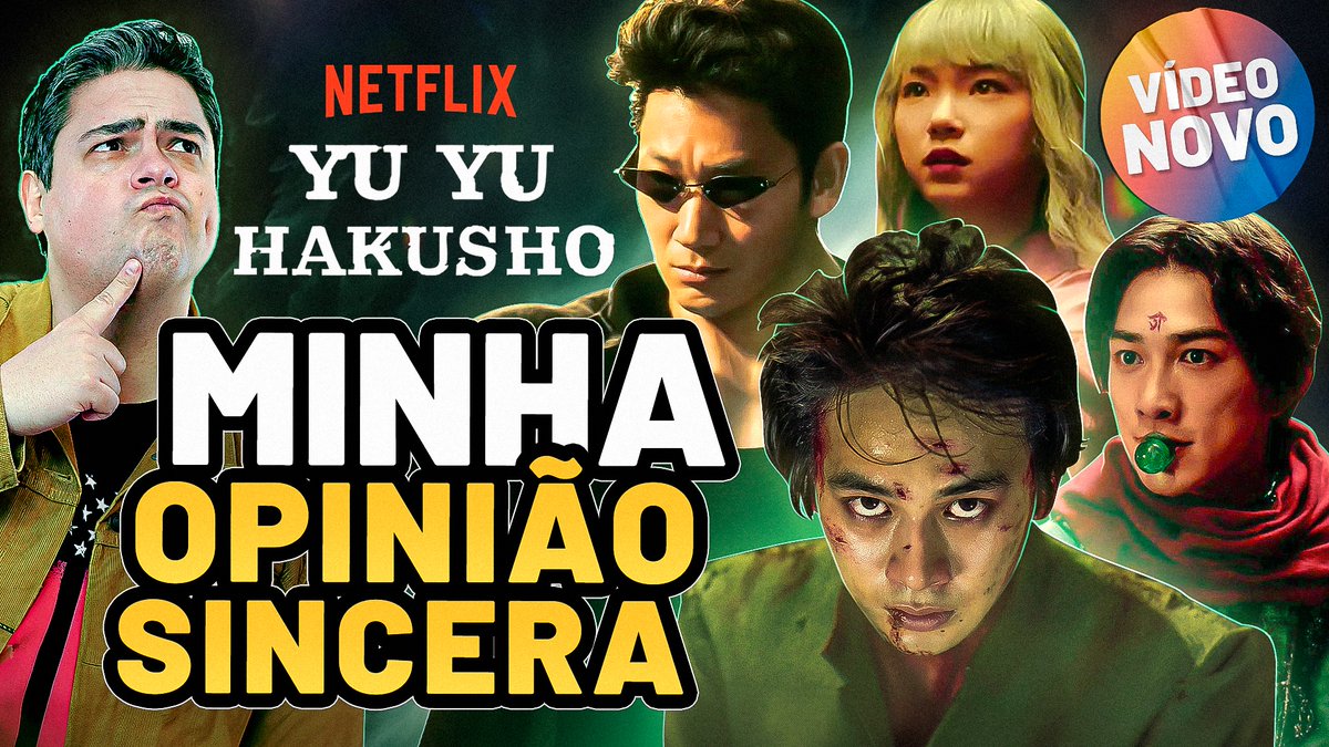 ASSISTI YU YU HAKUSHO LIVE ACTION! Opinião Sincera sobre a Série da Netflix  