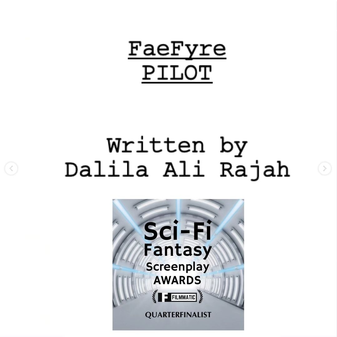 dalilaalirajah's tweet photo. Moving on up. Celebrating every single win. May not mean a thing for some, but each little move up affirms that someone got my story. #Blackfantasy #BlackFaeries #Fae #Cannabis #screenwriting #TVpilot #Black #Queer π§πΎββοΈπ§πΎββοΈπ§πΏ https://t.co/eLyj17fre2
