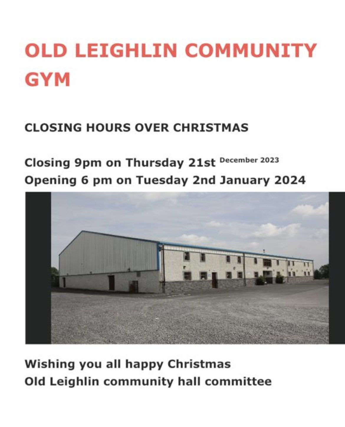 When Is Old Christmas 2024 Hours Dorey