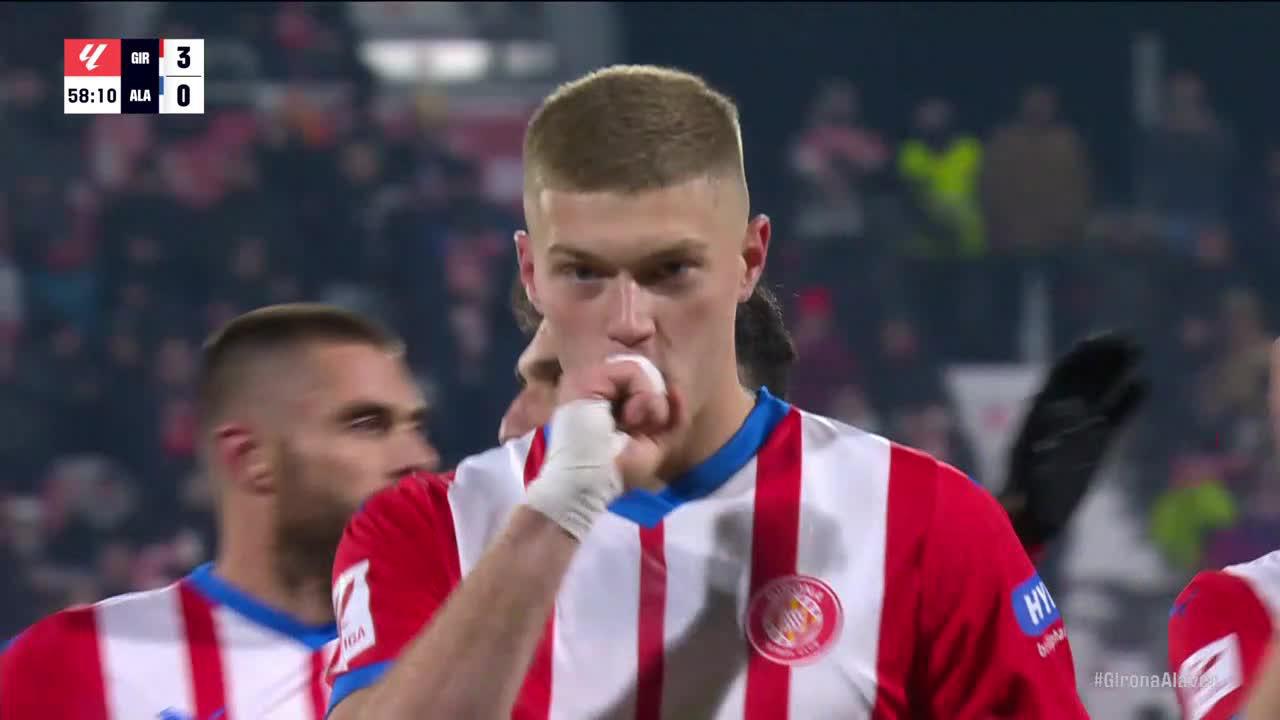 ARTEM DOVBYK BRACE TO MAKE IT 3-0 GIRONA 😮‍💨