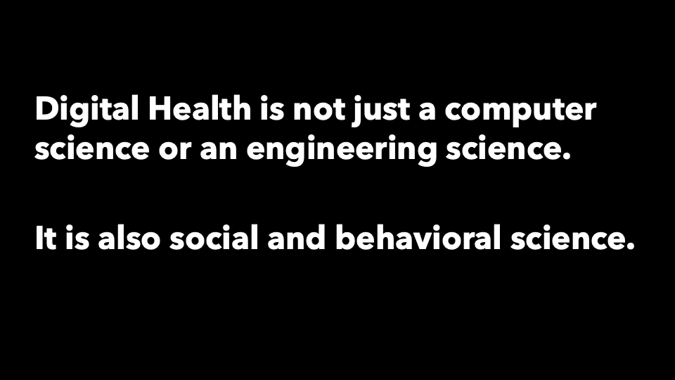 The longer I work in #digitalhealth and #AI, the more strongly I believe what's written below.