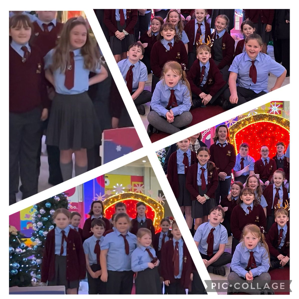 Our KS2 choir had a fantastic afternoon spreading Christmas cheer at the Shopping City, followed by some hot chocolate! Thank you to the families and passersby who came to be a part of our audience! @RuncornShopping