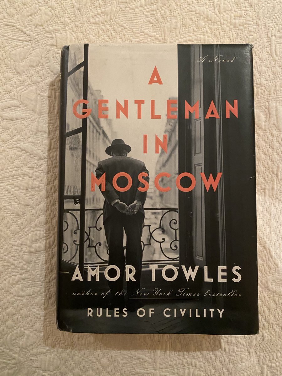 After reading The Lincoln Highway and enjoying it tremendously, I just had to read A Gentleman in Moscow. Very different but an equally great read