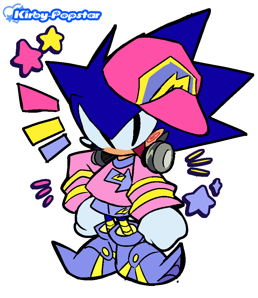 「Sonic with his favorite clothes! 」|Kirby-Popstarのイラスト
