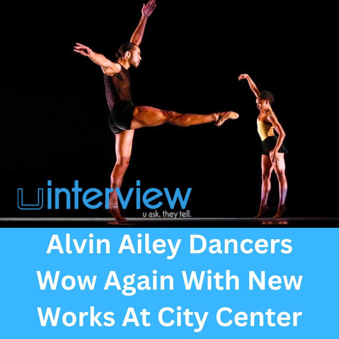 Alvin Ailey American Dance Theater is performing its annual show at Manhattan’s City Center with exciting new pieces – including Alonzo King‘s 2001 Following the Subtle Current Upstream in the works.

Full Story Here: tinyurl.com/24a9842c

 #alonzoking  #music
