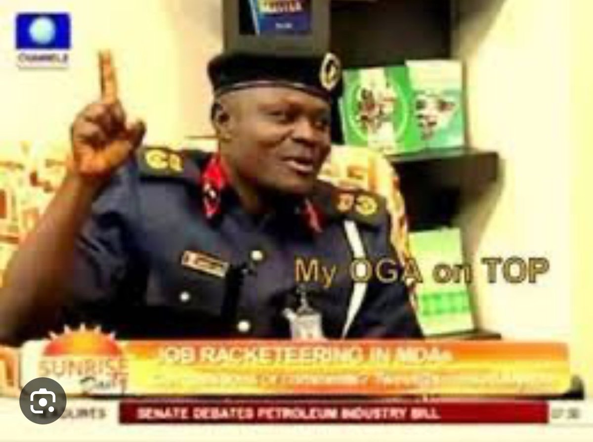 How time flies ! Our “Oga at the top” now “Oga on top” joins us tomorrow morning @sunrisedailynow @channelstv