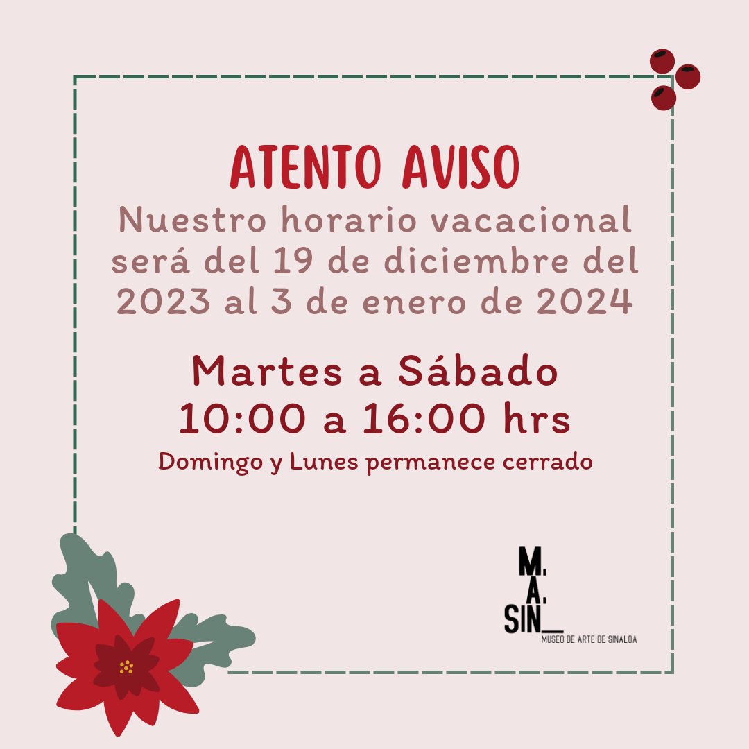 ¡Los esperamos! 🎄☃️