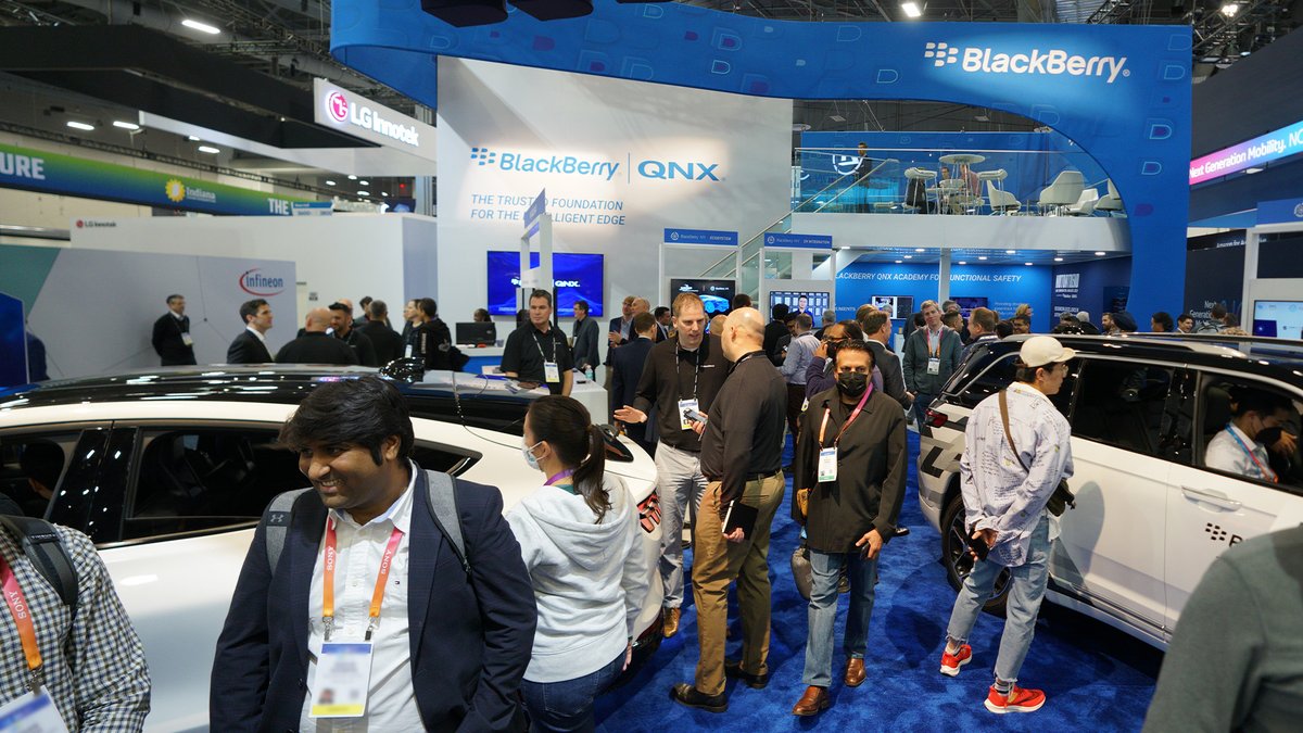 #BlackBerry's IVY™ showcase at #CES2024 will feature a wide array of mobility applications, including:

-<a href="/Michelin/">Michelin</a>'s tire wear and monitoring
-@COMPREDICT's hardware sensor replacement
-Vehicle cybersecurity powered by <a href="/UpstreamAuto/">Upstream Security</a>

Visit us Jan. 9-12:
blck.by/3RrRjyi