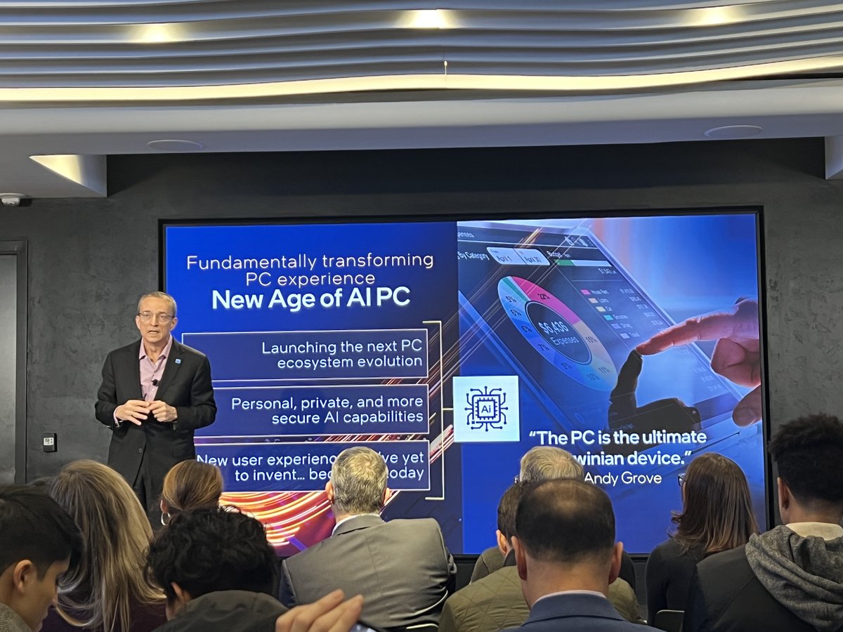 My <a href="/X/">X</a> "dissertation" on last week's @Intel event in NYC. 

TLDR: Big positive changes for $INTC in past couple of years. But still work to be done. Directionally positive across the board with a sound AI PC story and progress in its CPU and ASIC designs for the datacenter.