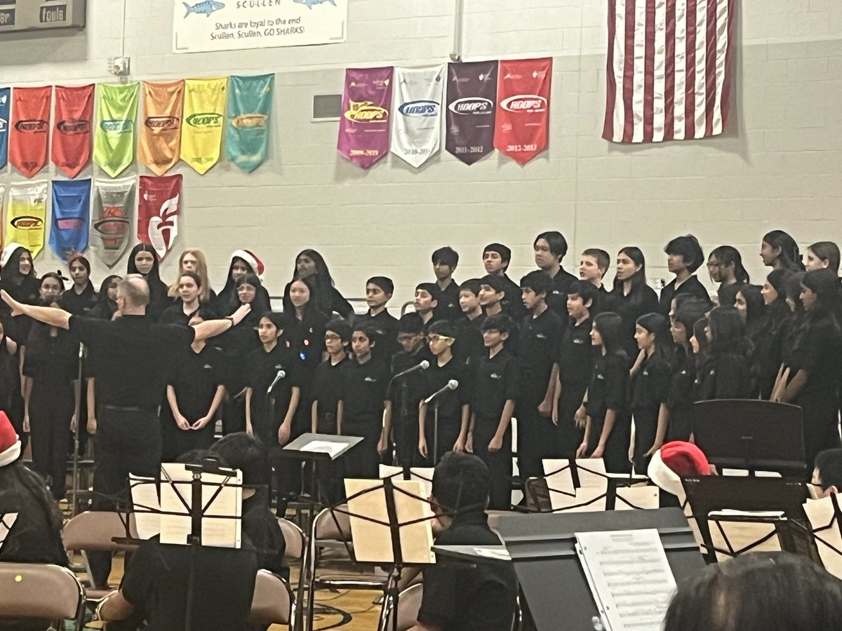 And we end our winter concert series with the 7th grade BCO. Great job sharks