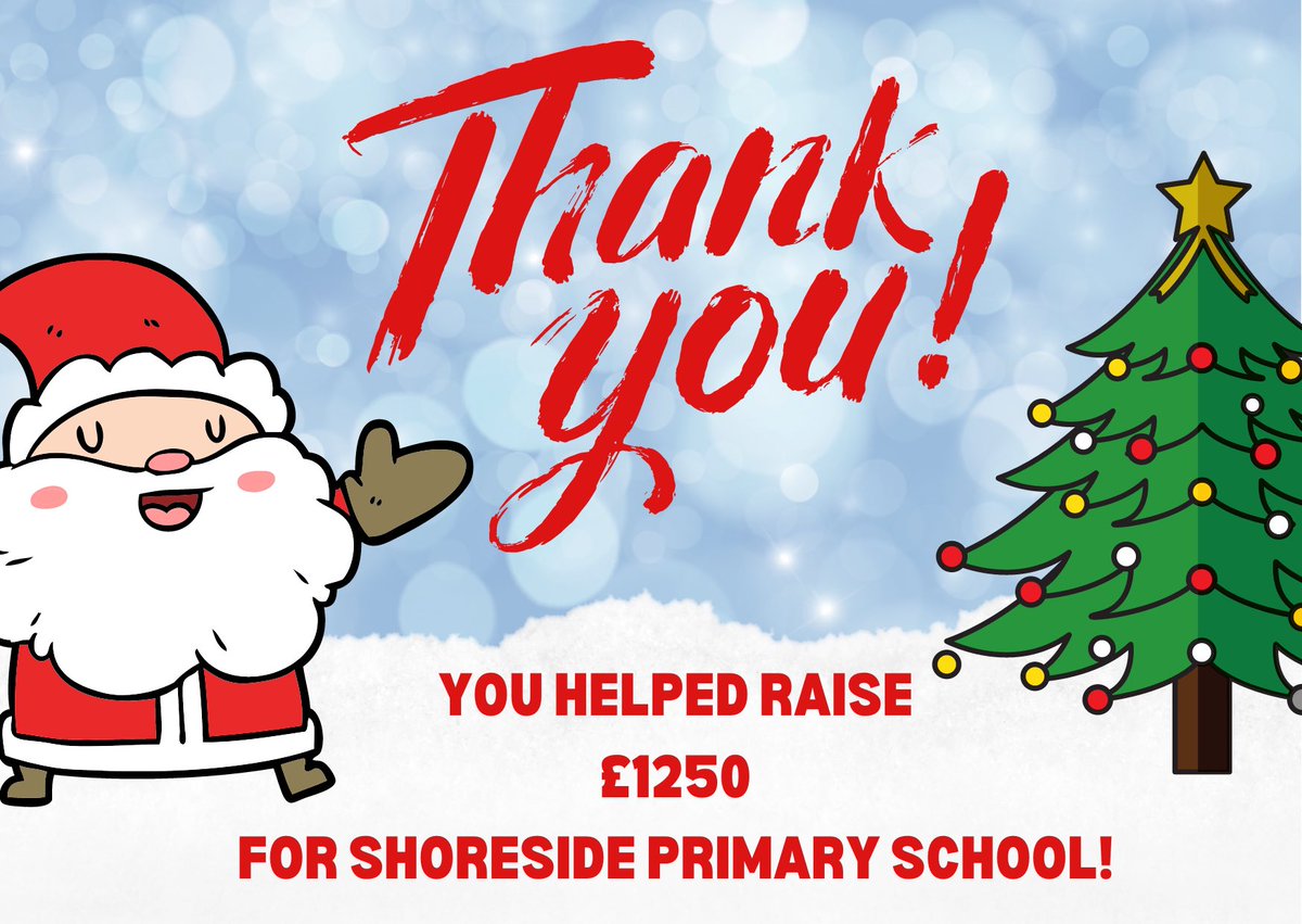 Shoreside PTA (@shoresidepta) on Twitter photo 😀 Thank you to everyone who supported our Christmas Fair & helped raise an amazing 🤩 amount of money for our school!
Many thanks & Happy Christmas 🎅🏻 to you all!
<a href="/Shoreside1234/">Shoreside Primary School</a> 😀 Thank you to everyone who supported our Christmas Fair & helped raise an amazing 🤩 amount of money for our school!
Many thanks & Happy Christmas 🎅🏻 to you all!
<a href="/Shoreside1234/">Shoreside Primary School</a>