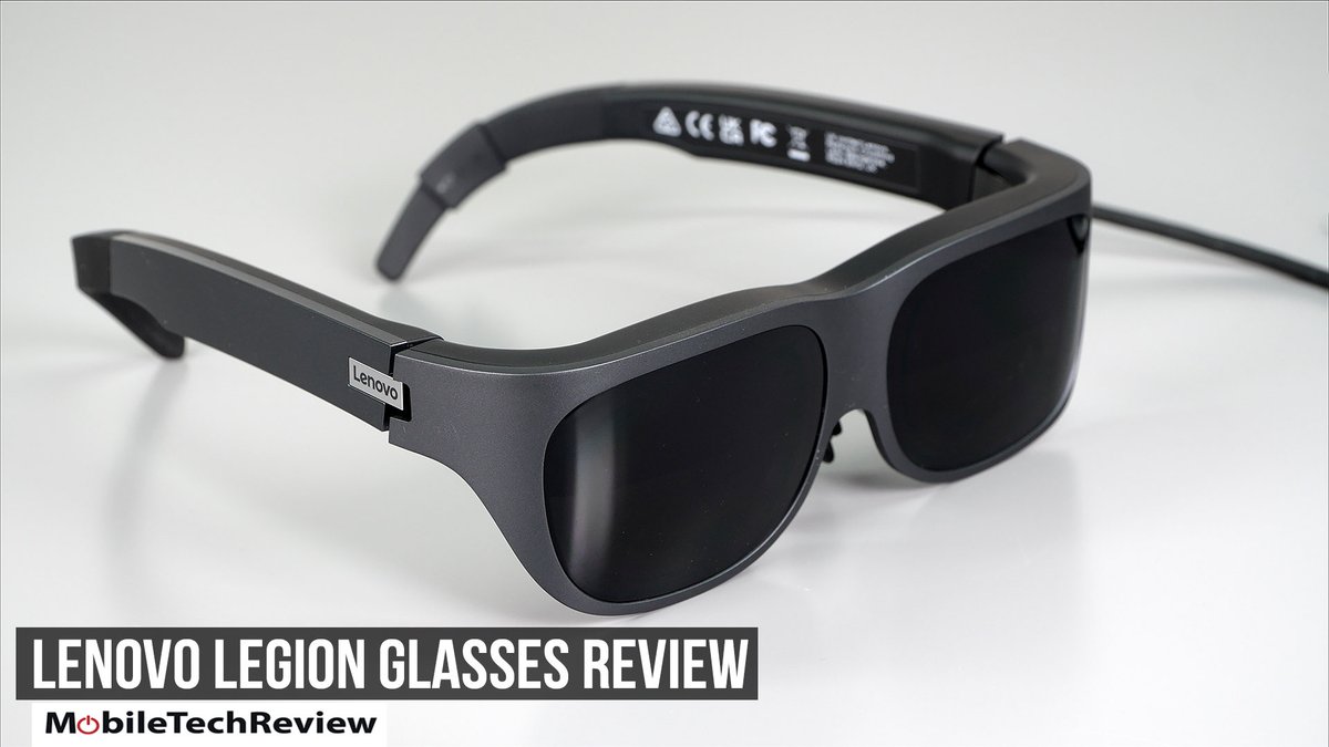 My review of the Lenovo Legion Glasses. Interesting idea- personable, wearable display. youtube.com/watch?v=V3lLl2…