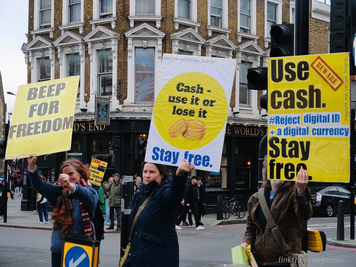 #cashisking #yellowboards #outreach #london #londonpics #camdentown #yellowboardarmy #rejectagenda2030