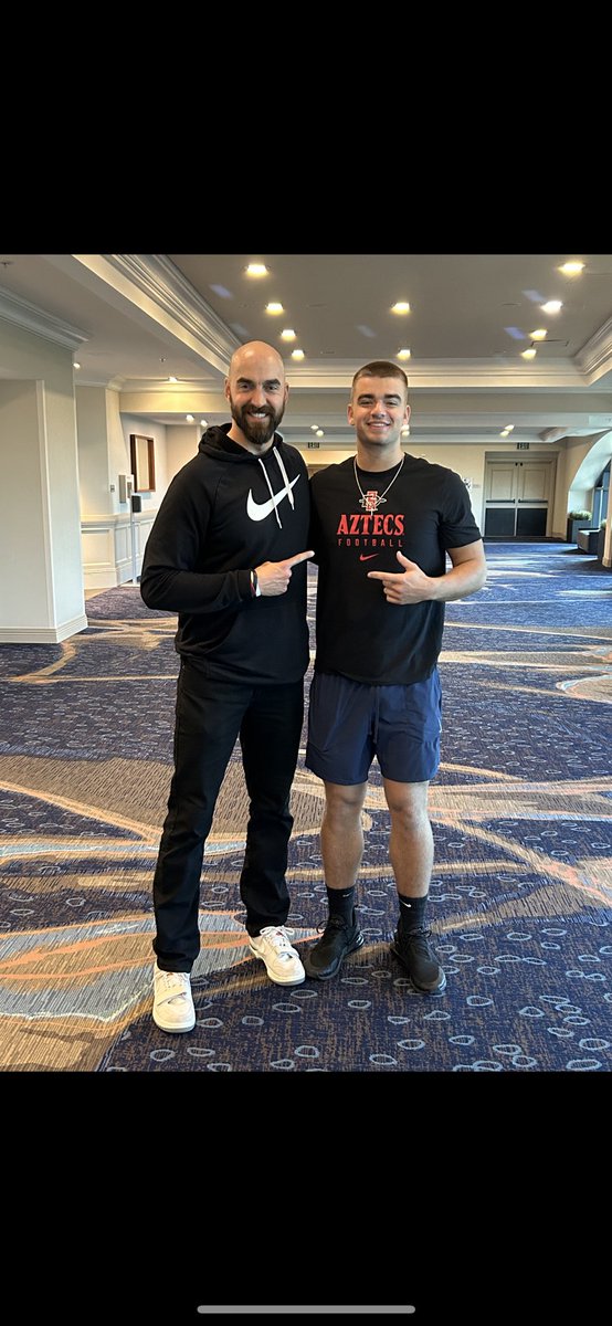 Gabe Garretson (@gabegarretson) on Twitter photo After an amazing visit and a full ride scholarship I am excited to announce my commitment to San Diego State University. Truly blessed and looking forward to becoming part of this program! Big thank you to <a href="/TheHC_CoachLew/">🔴 Sean Lewis ⚫️</a> <a href="/Coach_Snelling/">Coach Snelling</a> <a href="/CoachMarkCooley/">Mark Cooley</a> <a href="/CoachZacBarton/">Zac Barton</a> After an amazing visit and a full ride scholarship I am excited to announce my commitment to San Diego State University. Truly blessed and looking forward to becoming part of this program! Big thank you to <a href="/TheHC_CoachLew/">🔴 Sean Lewis ⚫️</a> <a href="/Coach_Snelling/">Coach Snelling</a> <a href="/CoachMarkCooley/">Mark Cooley</a> <a href="/CoachZacBarton/">Zac Barton</a>