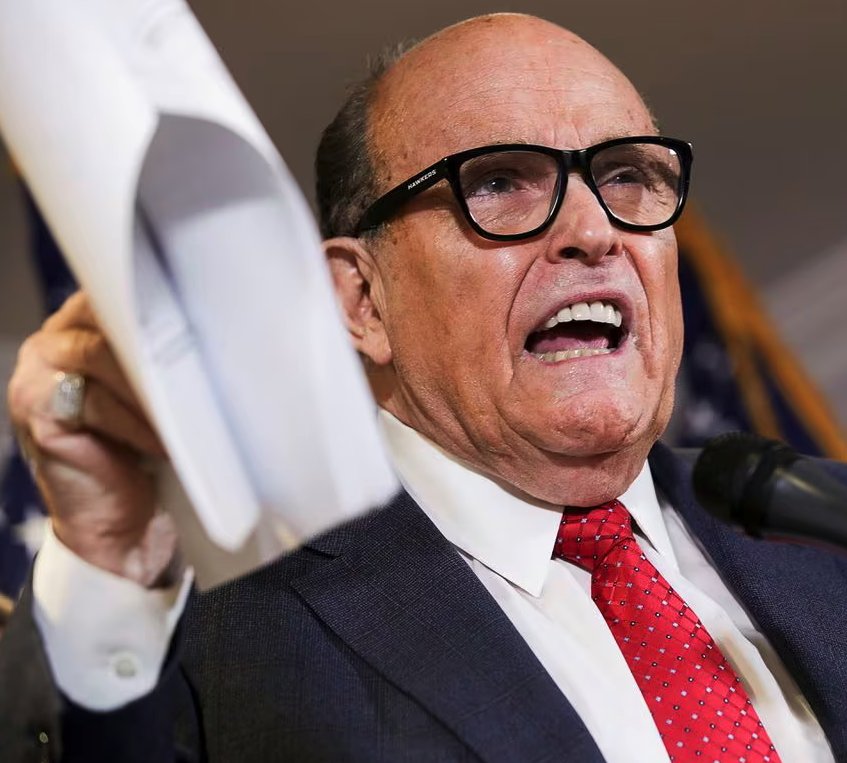 BREAKING: MAGA goon Rudy Giuliani gets slammed with terrible news as the Georgia election workers who won a $150 million defamation verdict against him announce a new lawsuit — asking a judge to permanently prohibit him from lying about them.

Giuliani's legal hole just keeps