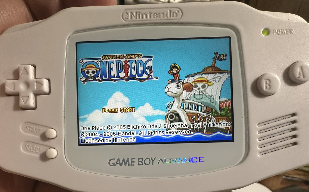 UnicityPoint's tweet image. Finally found a copy of One Piece for GBA! One of the last of the more rare games for the system that I’ve been searching for! Time to be king of the pirates! 😍