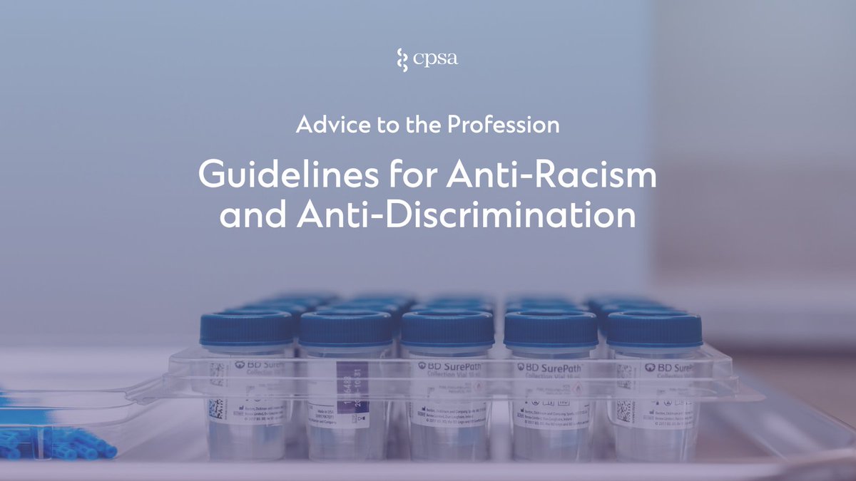 CPSA has published a new Advice to the Profession document for regulated members on anti-racism and anti-discrimination. Read more: bit.ly/473DUSL #ABHealth #MessengerMonday