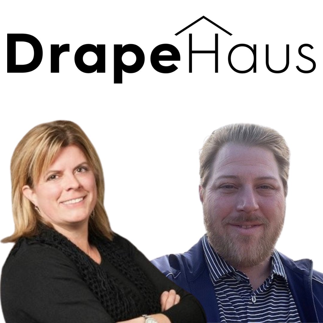 DEALER SPOTLIGHT! 🔦 Meet Aaron and Becky, the dynamic duo behind Drape Haus, serving Dallas and Longmont, CO. The Drape Haus team has been hard at work on an impressive 33-story Condo project featuring the magic of dual shades! #DealerSpotlight #Insolroll #DrapeHaus 🪟