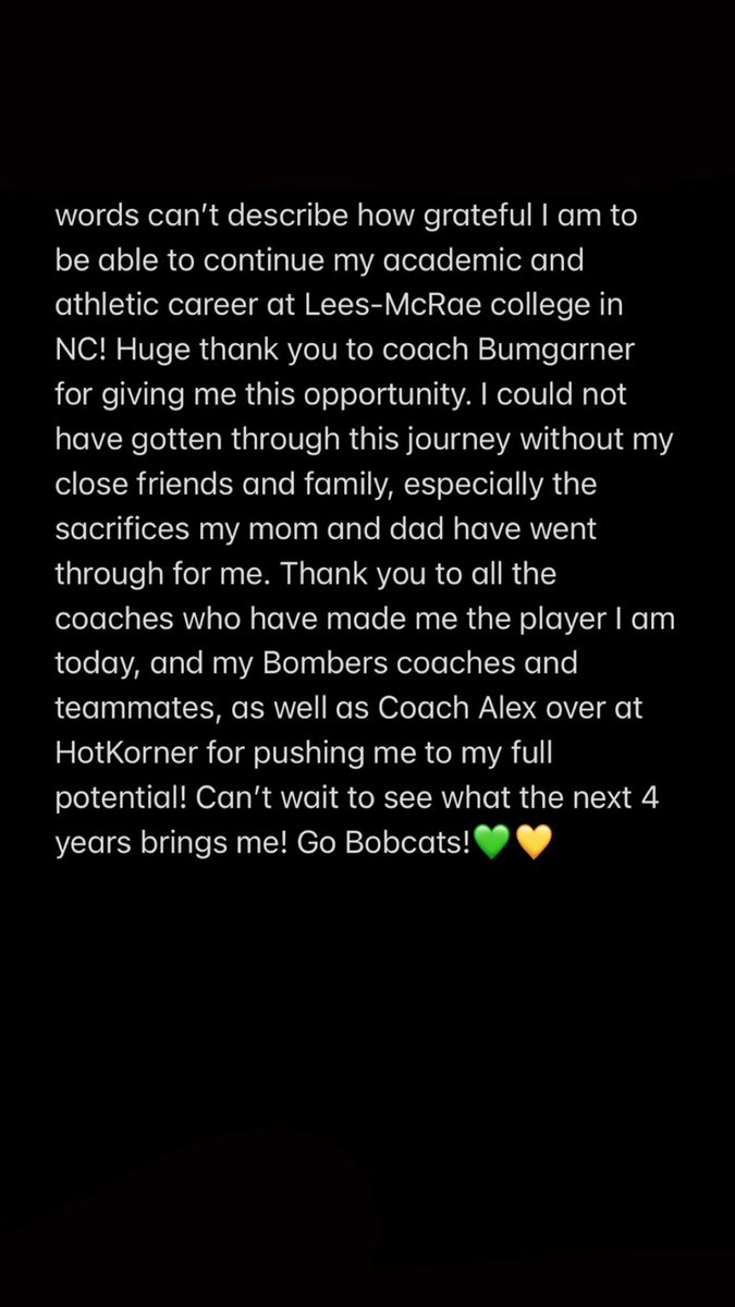 Brittany Gingrich (@brittanyg__05) on Twitter photo So grateful for this next chapter!💚💛<a href="/Jbum42/">Josh Bumgarner</a> <a href="/LMC_Softball/">Lees-McRae Softball</a> <a href="/bombers_18u/">Clearwater Bombers Gold 18U-Mason</a> So grateful for this next chapter!💚💛<a href="/Jbum42/">Josh Bumgarner</a> <a href="/LMC_Softball/">Lees-McRae Softball</a> <a href="/bombers_18u/">Clearwater Bombers Gold 18U-Mason</a>