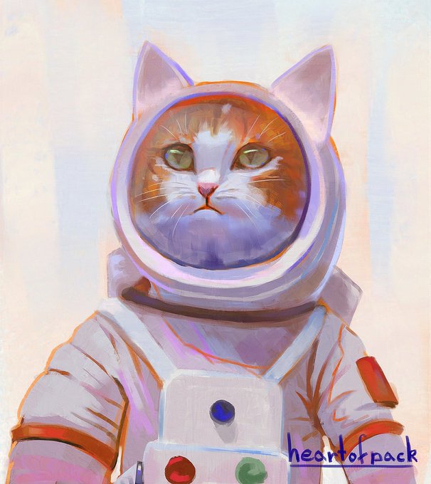 「animal ears spacesuit」 illustration images(Latest)