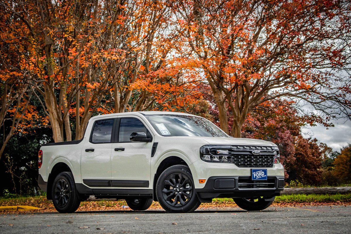 Introducing the rugged beauty of the Ford Maverick in Terrain color! 🌿🚗 Take on any adventure with style and confidence. Where would you go in this beast? Comment below! 👇 #FordTrucks #FordMaverick #MaverickTruck