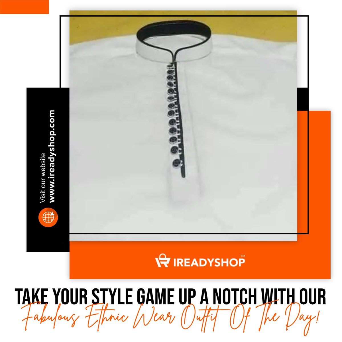 📣 Calling all fashionistas! 🌟✨ 

Elevate your wardrobe with this stunning White Shalwar Kameez, made with comfortable and trendy Wash and wear fabric. ✨

🛍️ ireadyshop.com/product/ir-sh-…

#Fashionista
#WhiteShalwarKameez
#WashAndWear
#FashionChoices
#ElevateYourWardrobe