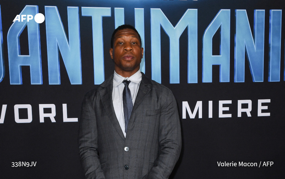 Rising Hollywood star Jonathan Majors was convicted of assaulting and harassing his ex-girlfriend Grace Jabbari, prompting Marvel to drop him from a prime role in its superhero blockbusters. u.afp.com/55VA