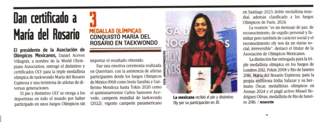 “Dan certificado a María del Rosario” | Información ESTO <a href="/estoenlinea/">Esto en Línea</a>