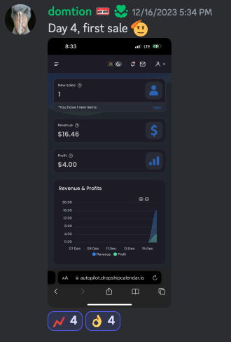 Dropship Calendar tweet media